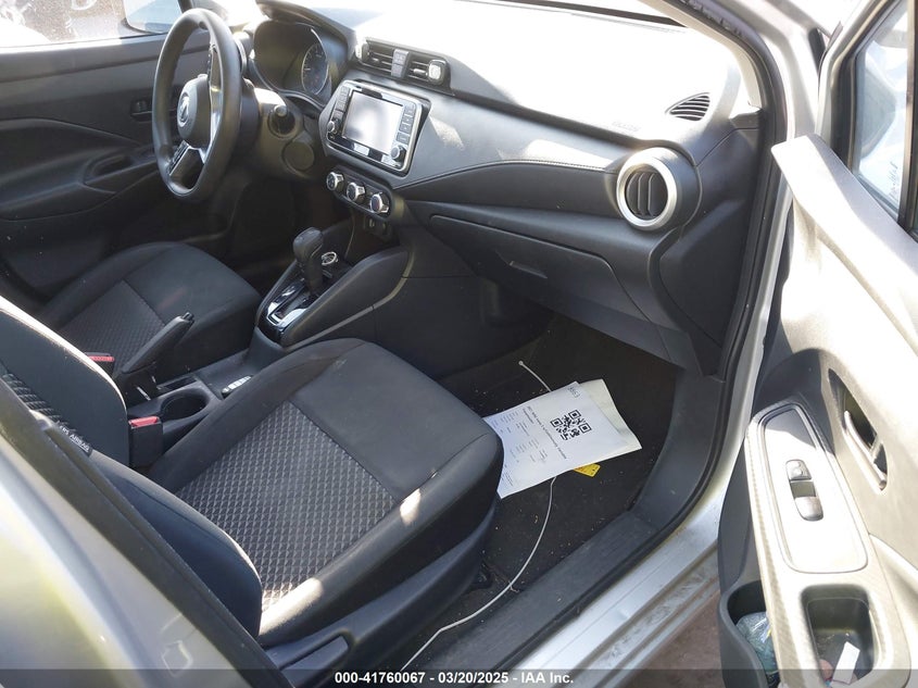 2021 NISSAN VERSA S XTRONIC CVT - 3N1CN8DV5ML911312