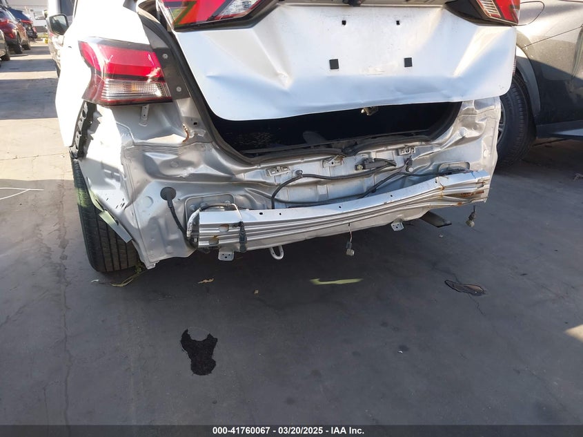 2021 NISSAN VERSA S XTRONIC CVT - 3N1CN8DV5ML911312