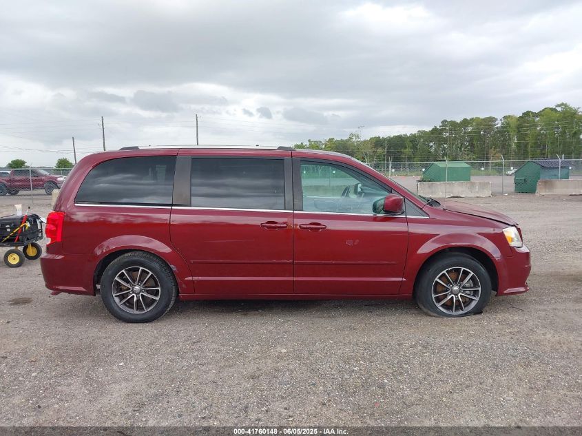 2017 Dodge Grand Caravan Sxt VIN: 2C4RDGCG3HR714557 Lot: 42451337