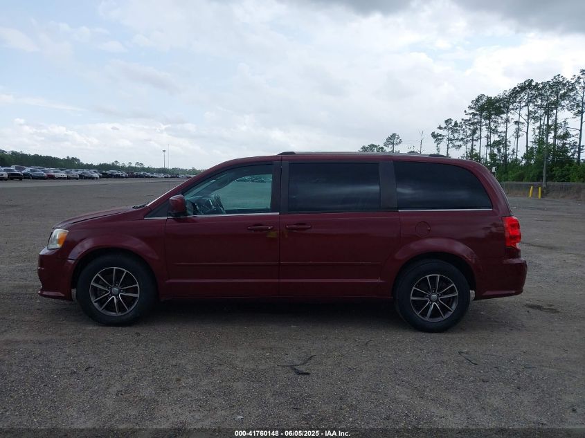 2017 Dodge Grand Caravan Sxt VIN: 2C4RDGCG3HR714557 Lot: 42451337
