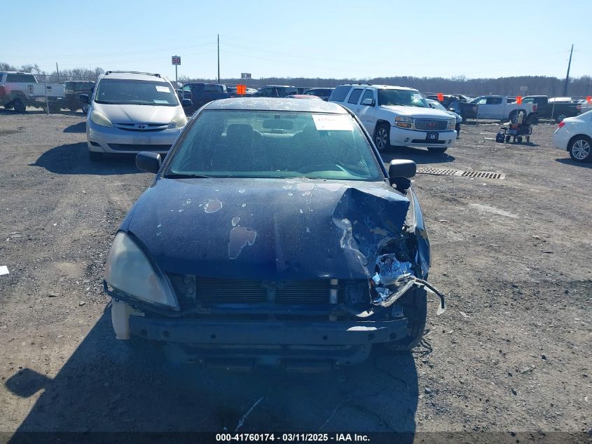 2006 Mitsubishi Lancer Es/Se VIN: JA3AJ26E86U053917 Lot: 41760174