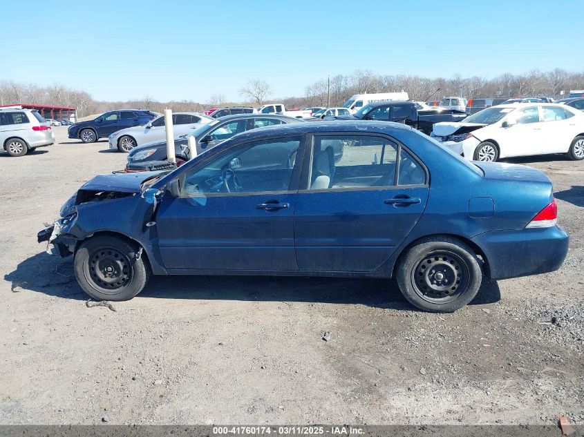 2006 Mitsubishi Lancer Es/Se VIN: JA3AJ26E86U053917 Lot: 41760174
