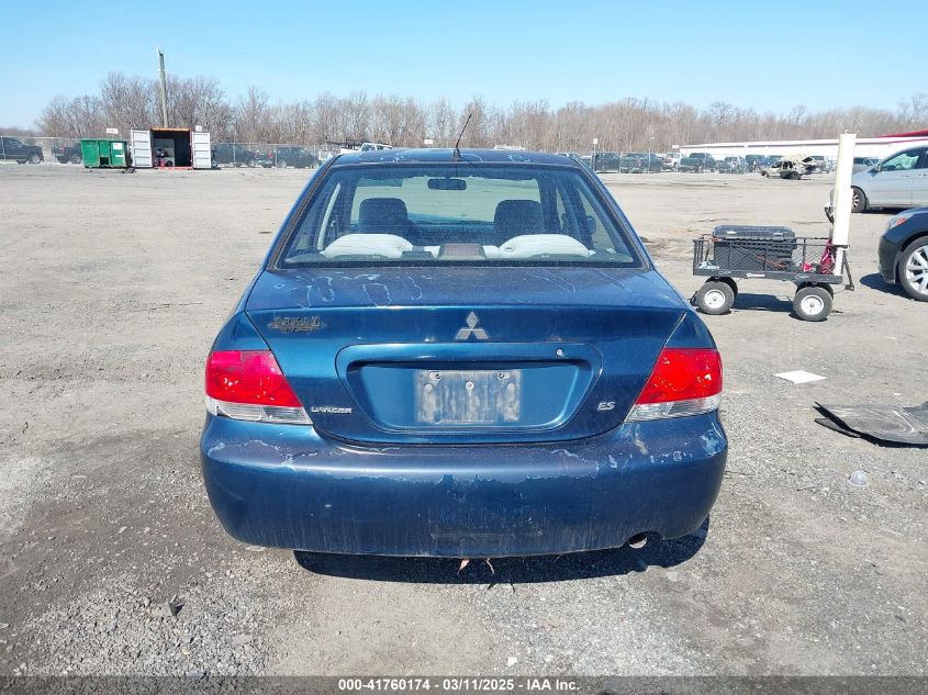 2006 Mitsubishi Lancer Es/Se VIN: JA3AJ26E86U053917 Lot: 41760174