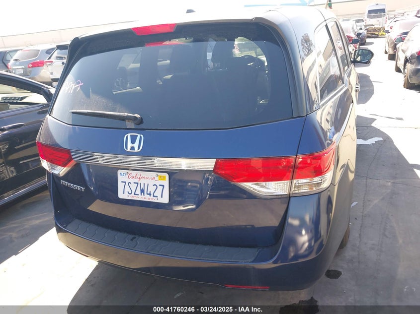 2016 HONDA ODYSSEY EX-L - 5FNRL5H63GB081298