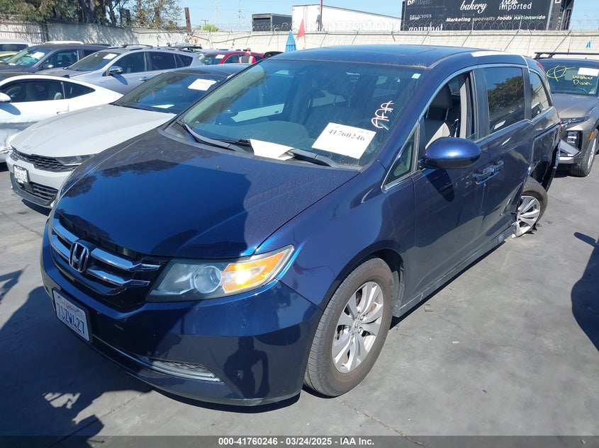 2016 HONDA ODYSSEY EX-L - 5FNRL5H63GB081298
