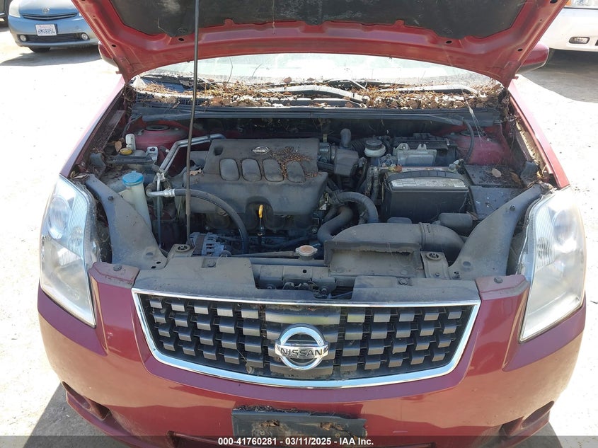2008 NISSAN SENTRA VIN: 3N1AB61E58L651752