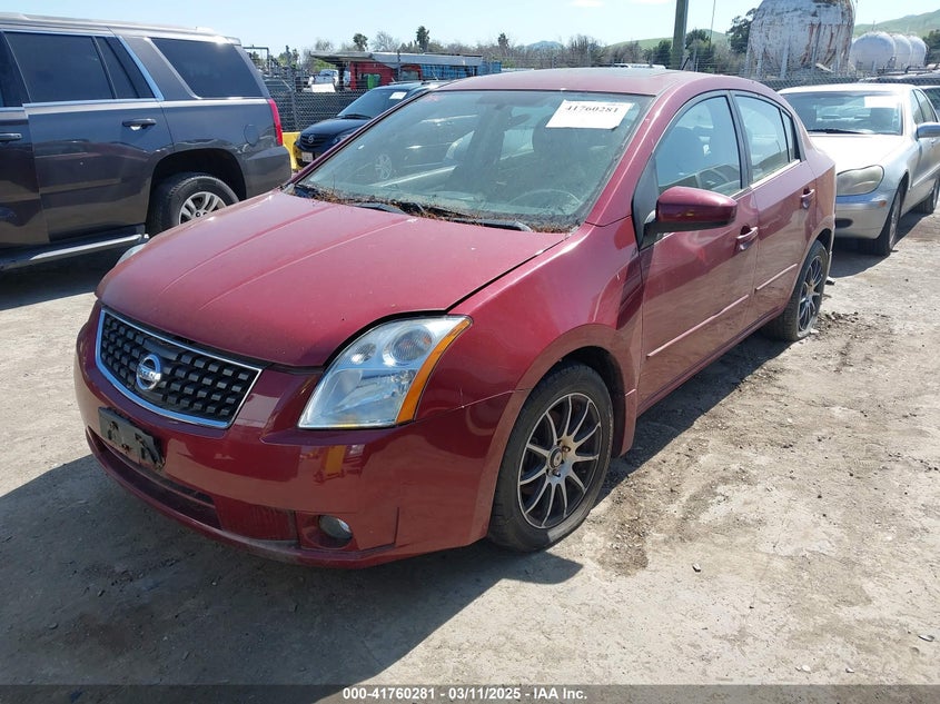 2008 NISSAN SENTRA VIN: 3N1AB61E58L651752