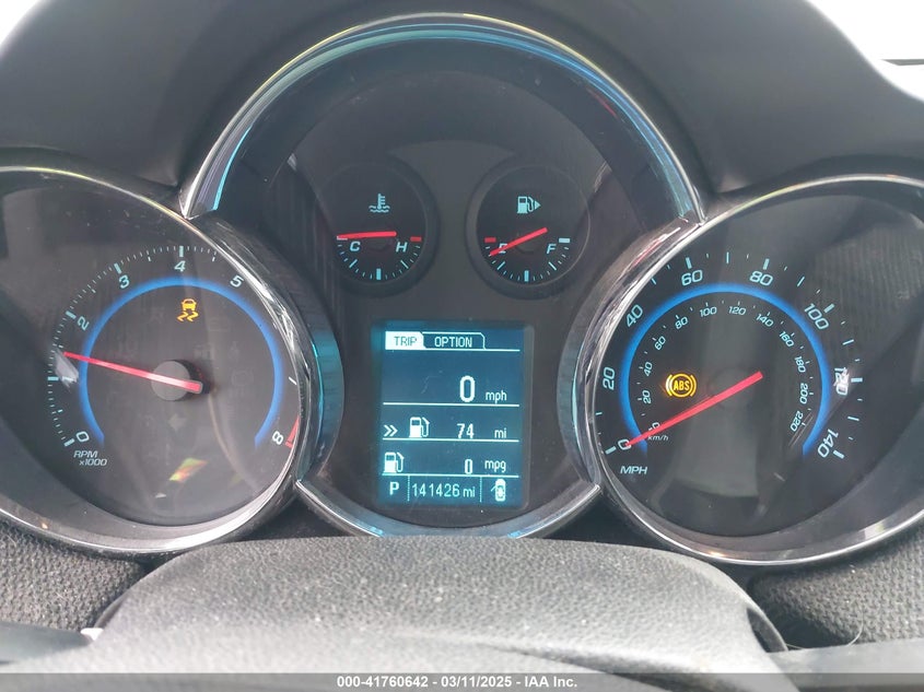 2016 CHEVROLET CRUZE LIMITED VIN: 1G1PE5SB2G7112868