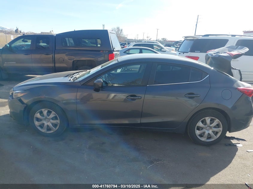 2016 MAZDA MAZDA3 VIN: JM1BM1T78G1301115