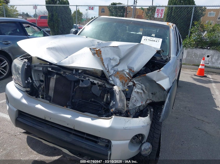 2008 TOYOTA TACOMA VIN: 5TELU42N68Z554348