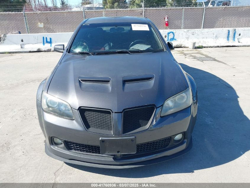 2009 Pontiac G8 Gt VIN: 6G2EC57Y29L162950 Lot: 41760936