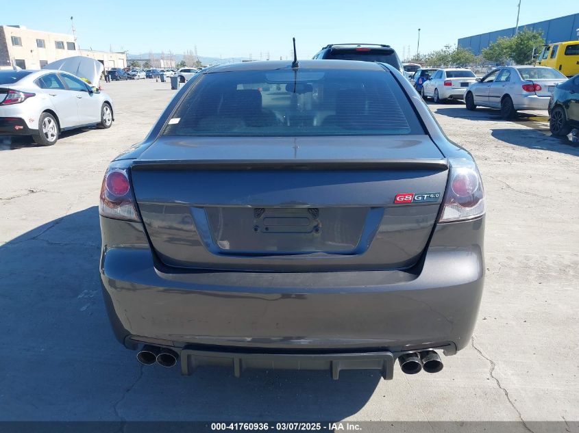2009 Pontiac G8 Gt VIN: 6G2EC57Y29L162950 Lot: 41760936