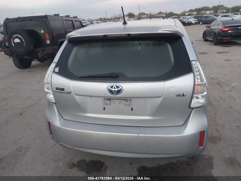 2012 TOYOTA PRIUS V VIN: JTDZN3EU3C3110887