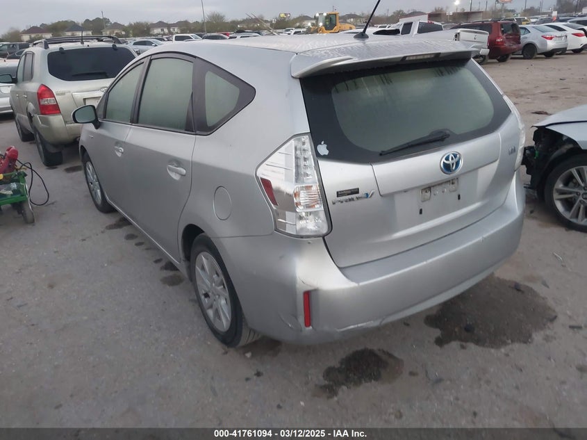 2012 TOYOTA PRIUS V VIN: JTDZN3EU3C3110887