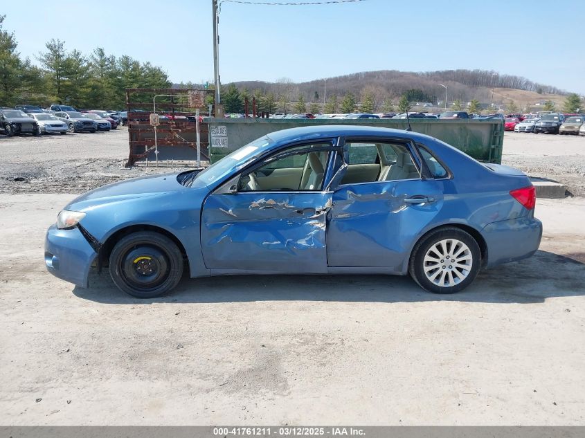 2008 Subaru Impreza 2.5I VIN: JF1GE61668H527288 Lot: 41761211