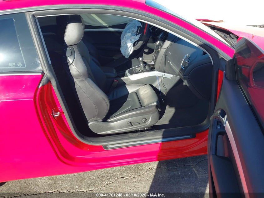2012 AUDI A5 VIN: WAURFAFRXCA002593