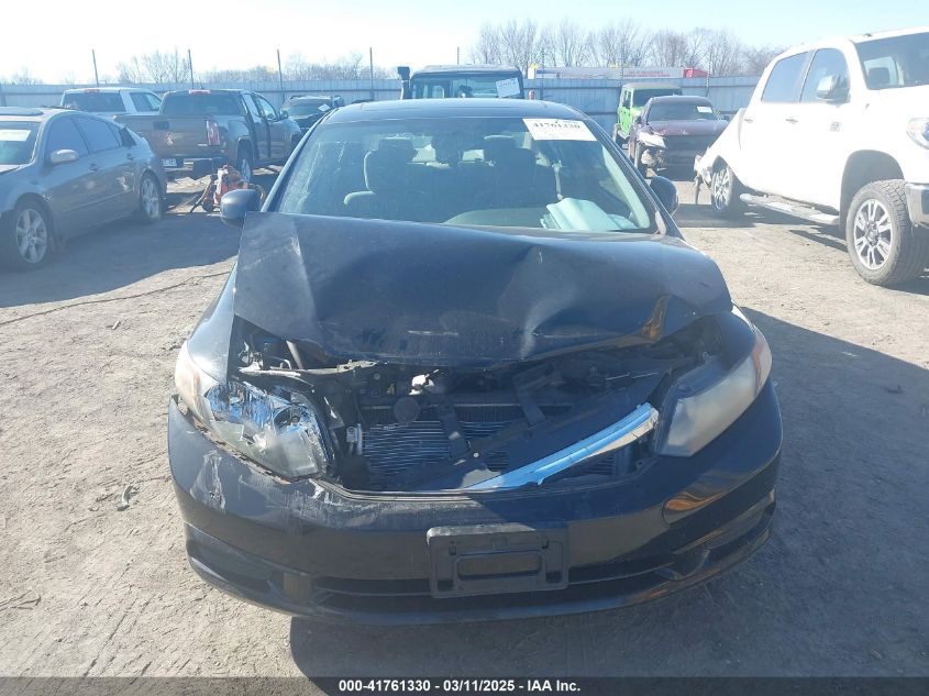 2012 Honda Civic Ex VIN: 19XFB2F81CE325295 Lot: 41761330