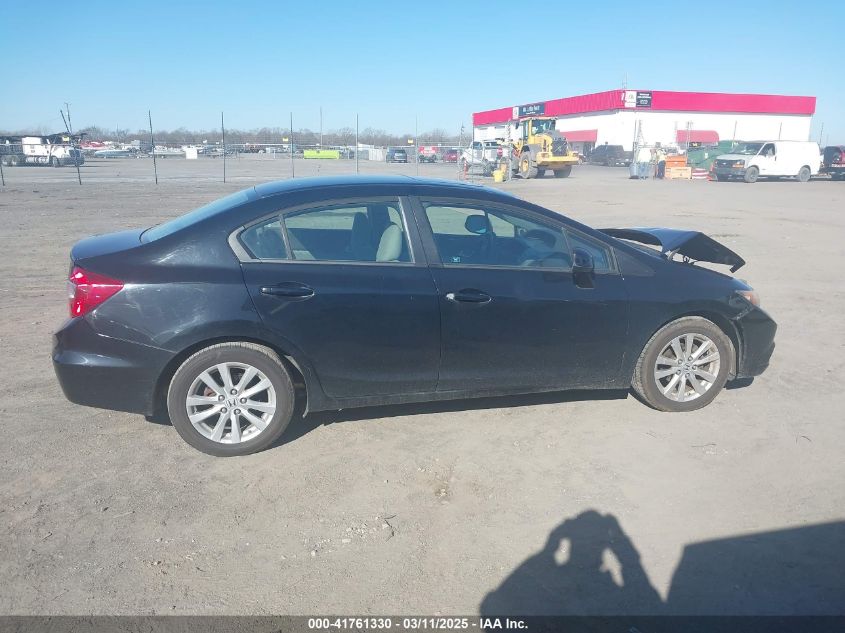 2012 Honda Civic Ex VIN: 19XFB2F81CE325295 Lot: 41761330