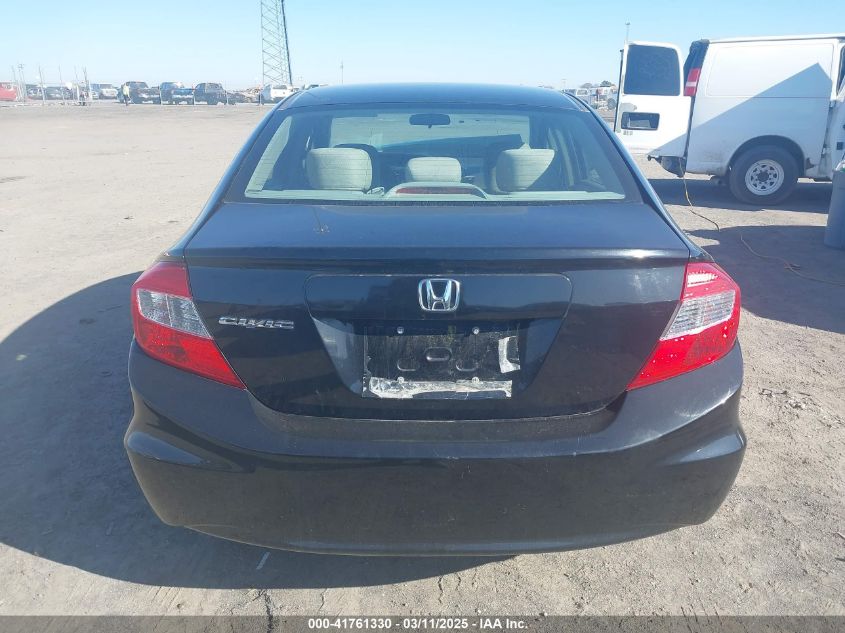 2012 Honda Civic Ex VIN: 19XFB2F81CE325295 Lot: 41761330