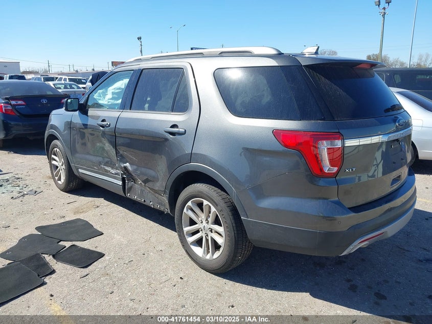 2017 FORD EXPLORER VIN: 1FM5K7D89HGE36823