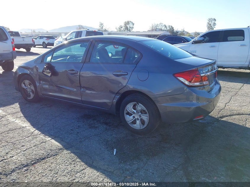 2015 HONDA CIVIC VIN: 19XFB2E51FE061538