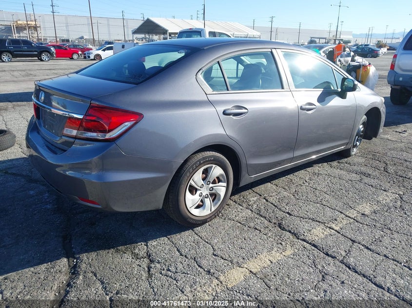 2015 HONDA CIVIC VIN: 19XFB2E51FE061538