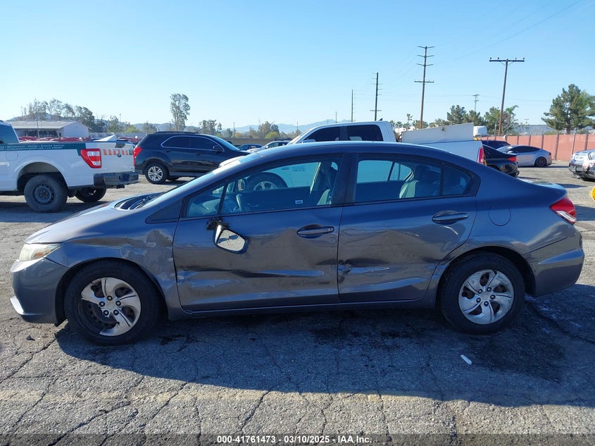 2015 HONDA CIVIC VIN: 19XFB2E51FE061538