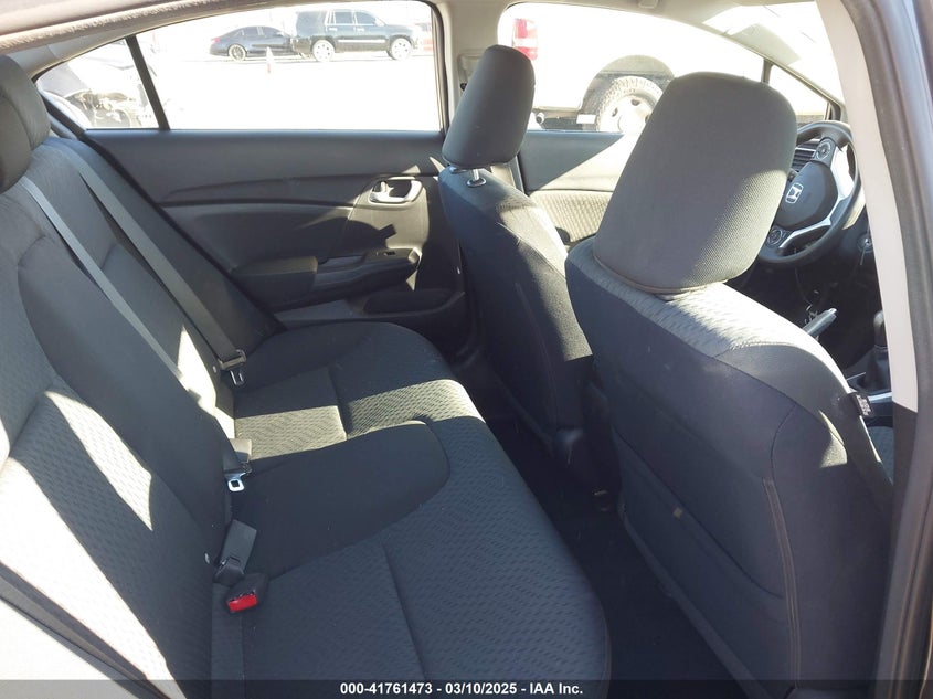2015 HONDA CIVIC VIN: 19XFB2E51FE061538