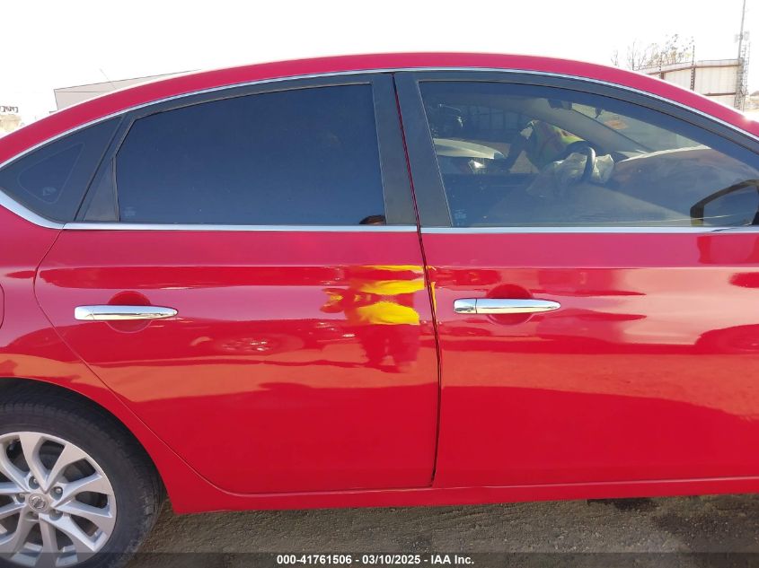 2018 Nissan Sentra Sv VIN: 3N1AB7AP1JL614680 Lot: 41761506