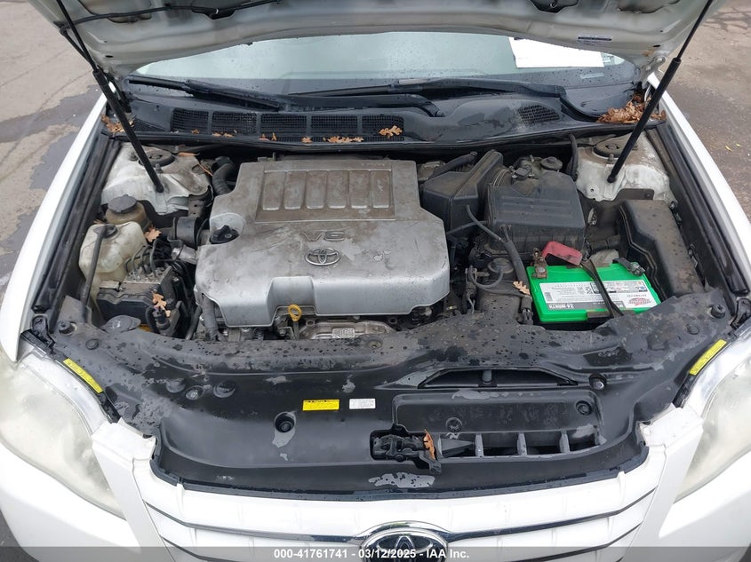 2007 TOYOTA AVALON VIN: 4T1BK36B37U212628