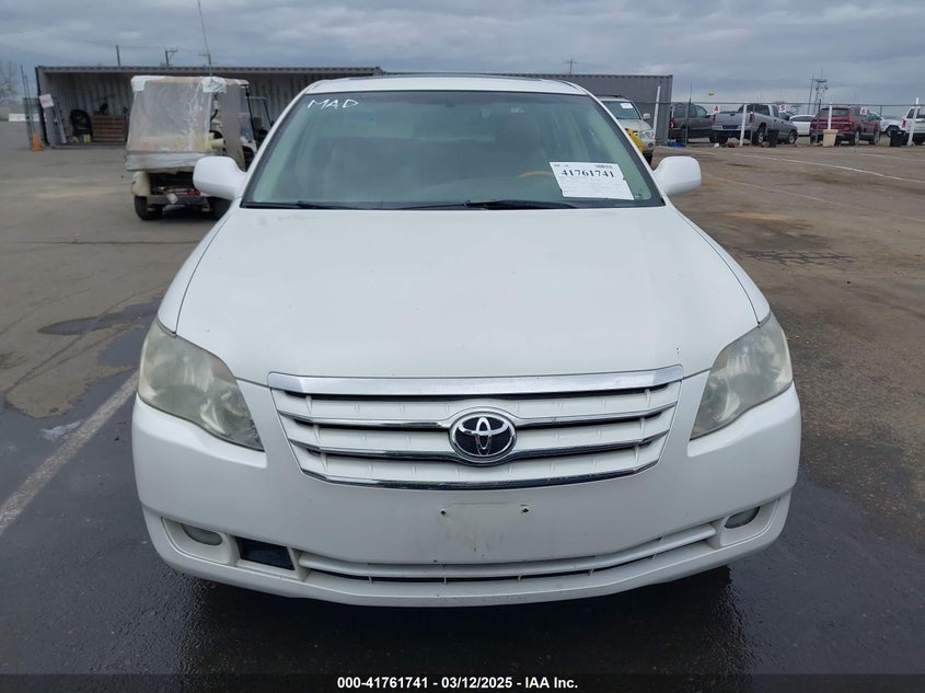 2007 TOYOTA AVALON VIN: 4T1BK36B37U212628