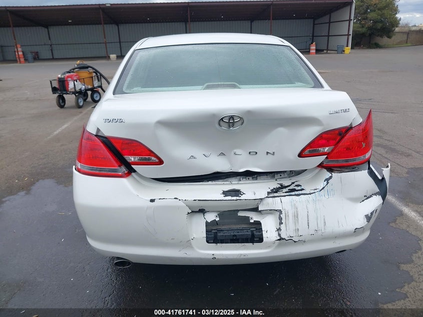 2007 TOYOTA AVALON VIN: 4T1BK36B37U212628
