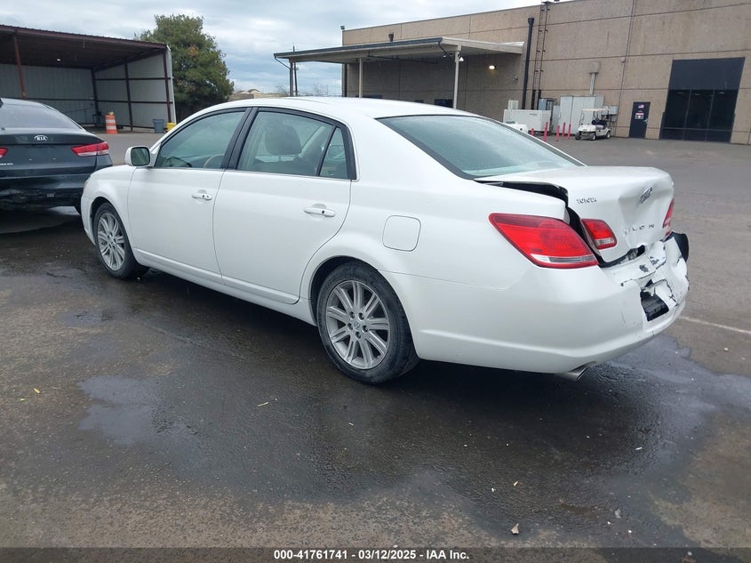 2007 TOYOTA AVALON VIN: 4T1BK36B37U212628
