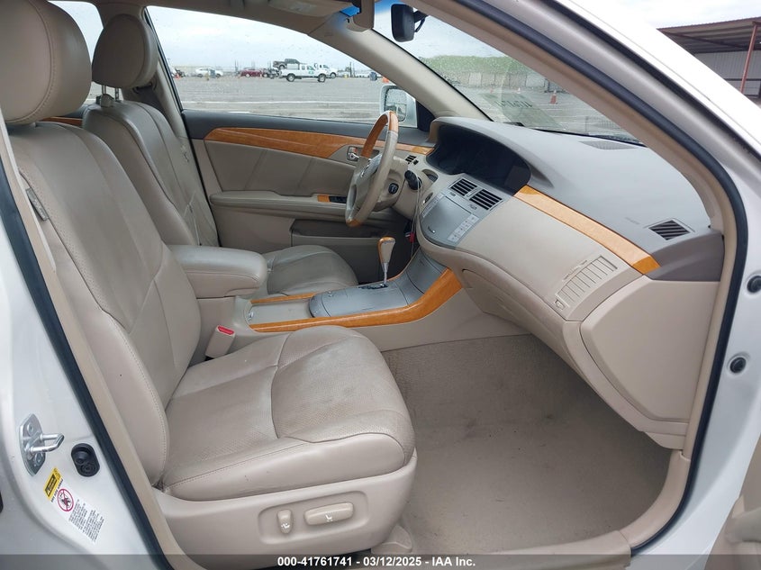 2007 TOYOTA AVALON VIN: 4T1BK36B37U212628