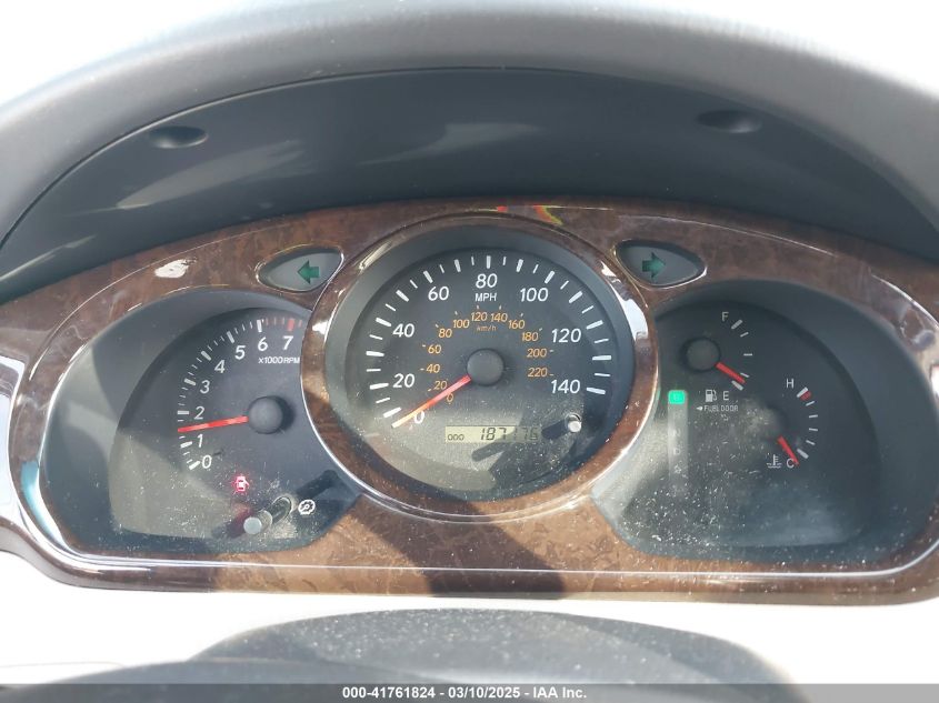 2002 Toyota Highlander Limited V6 VIN: 0JTEHF21A52007243 Lot: 41761824