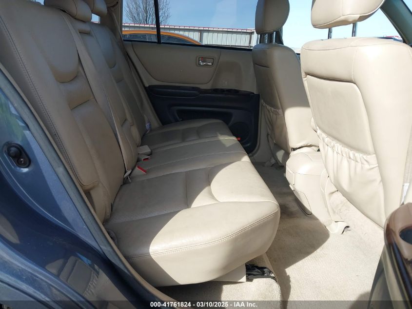 2002 Toyota Highlander Limited V6 VIN: 0JTEHF21A52007243 Lot: 41761824