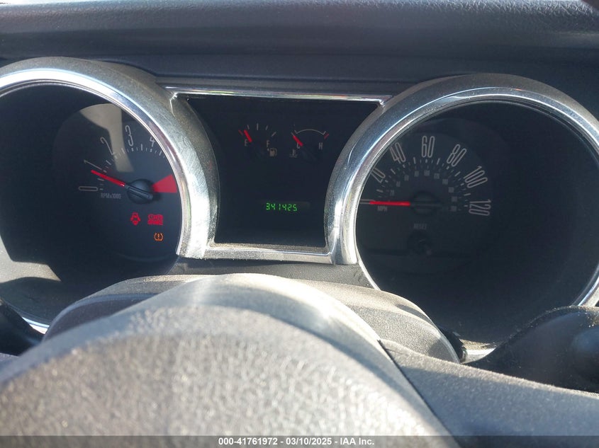 2007 FORD MUSTANG VIN: 1ZVFT80N175237618