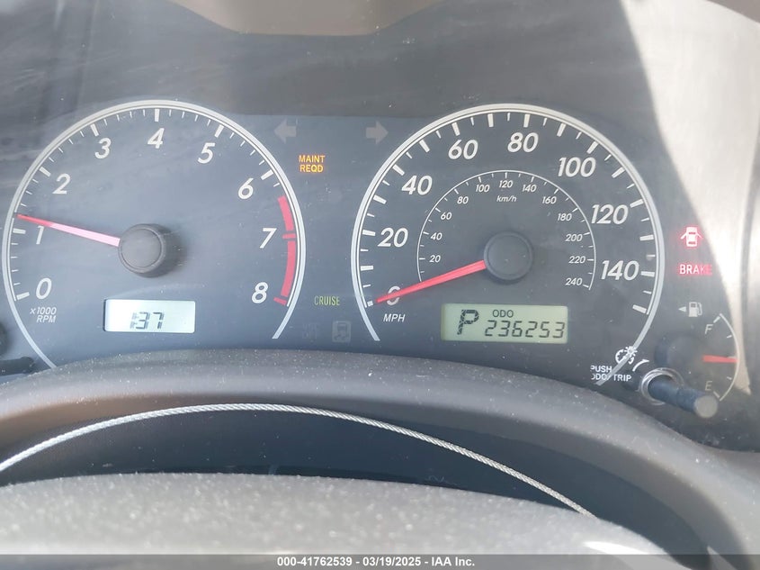 2009 TOYOTA COROLLA VIN: JTDBL40E199030250