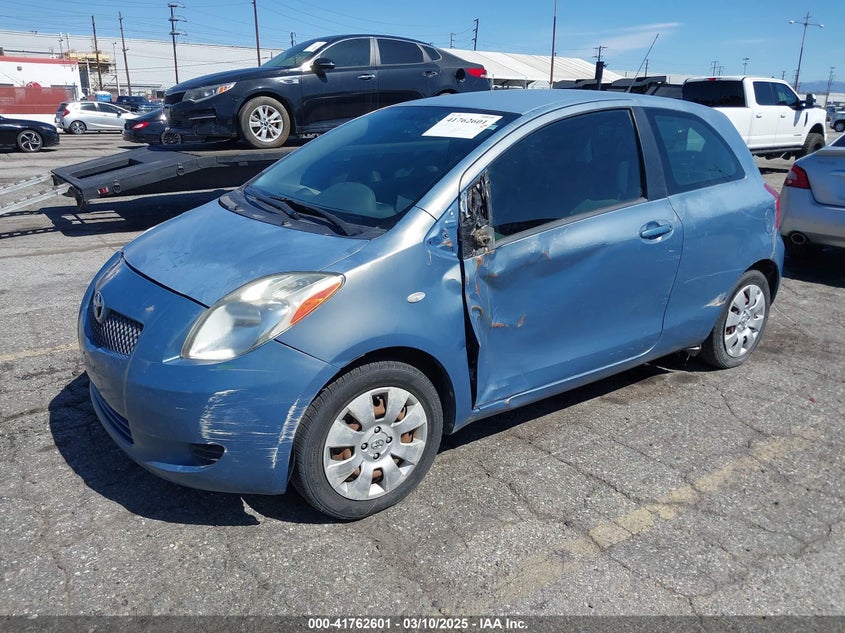 2008 TOYOTA YARIS VIN: JTDJT923085205341