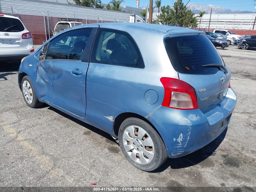 2008 TOYOTA YARIS VIN: JTDJT923085205341