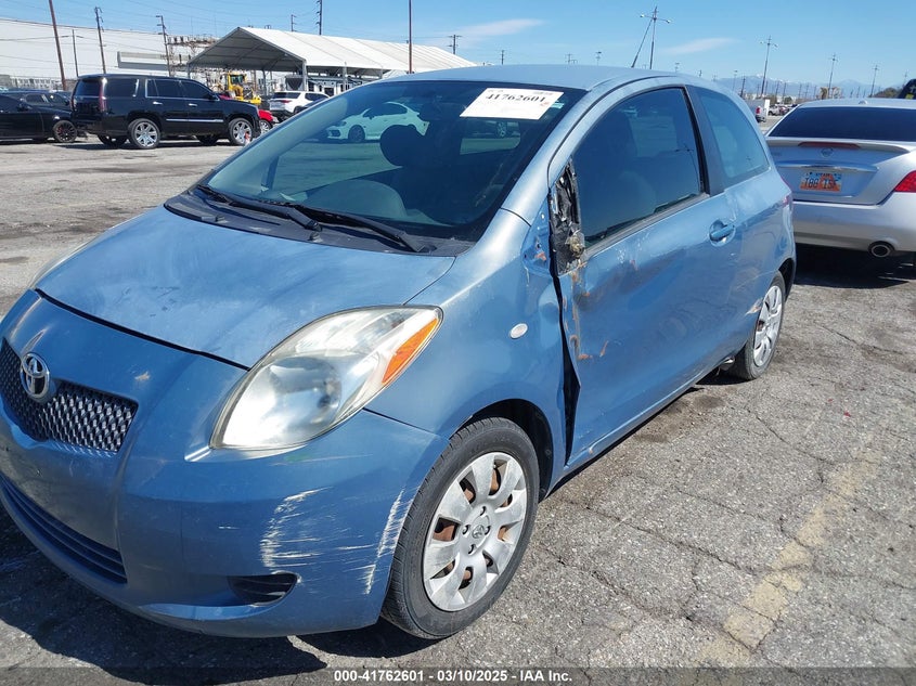 2008 TOYOTA YARIS VIN: JTDJT923085205341