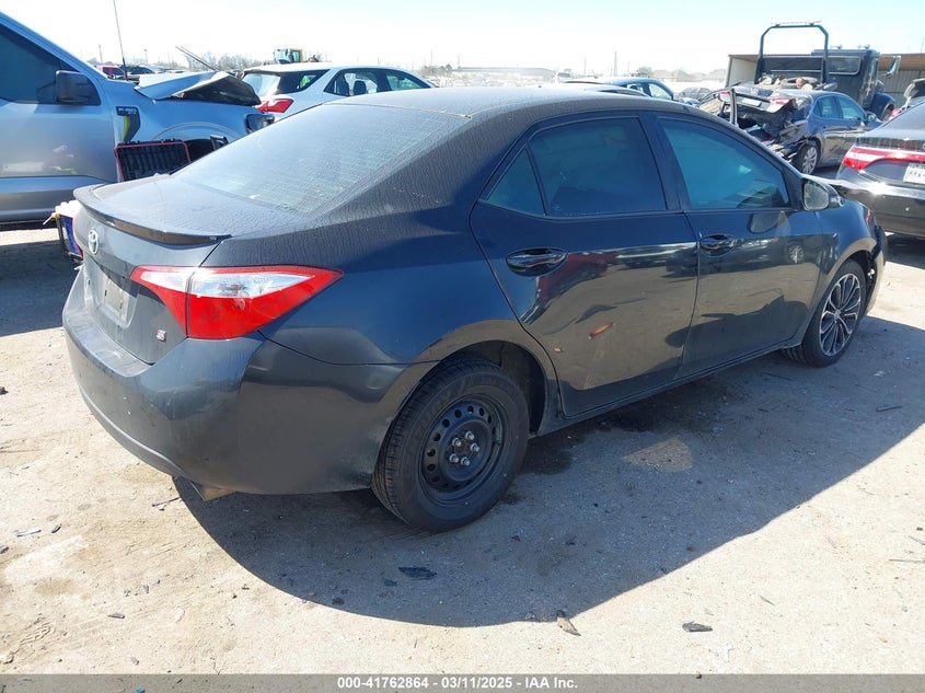 2016 TOYOTA COROLLA VIN: 5YFBURHE8GP386765