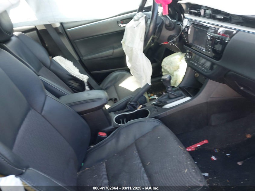 2016 TOYOTA COROLLA VIN: 5YFBURHE8GP386765