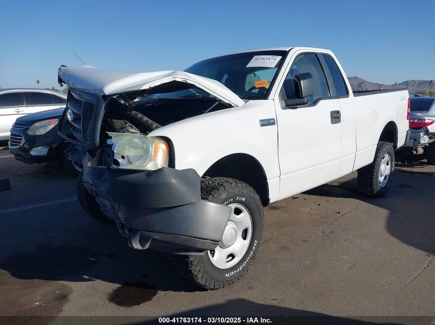 2008 FORD F-150 VIN: 1FTRF14V48KD70417