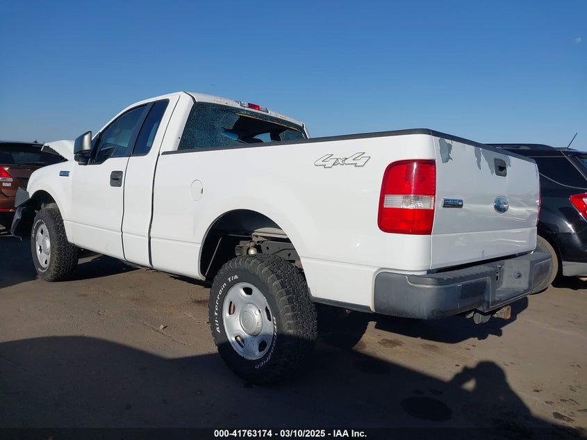 2008 FORD F-150 VIN: 1FTRF14V48KD70417