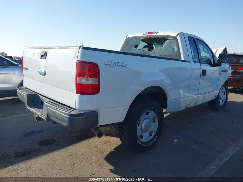 2008 FORD F-150 VIN: 1FTRF14V48KD70417