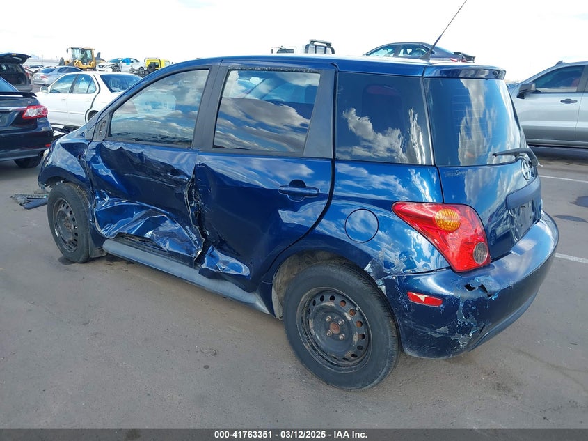 2005 Scion Xa blue sedan gasoline JTKKT624650120047 photo #4