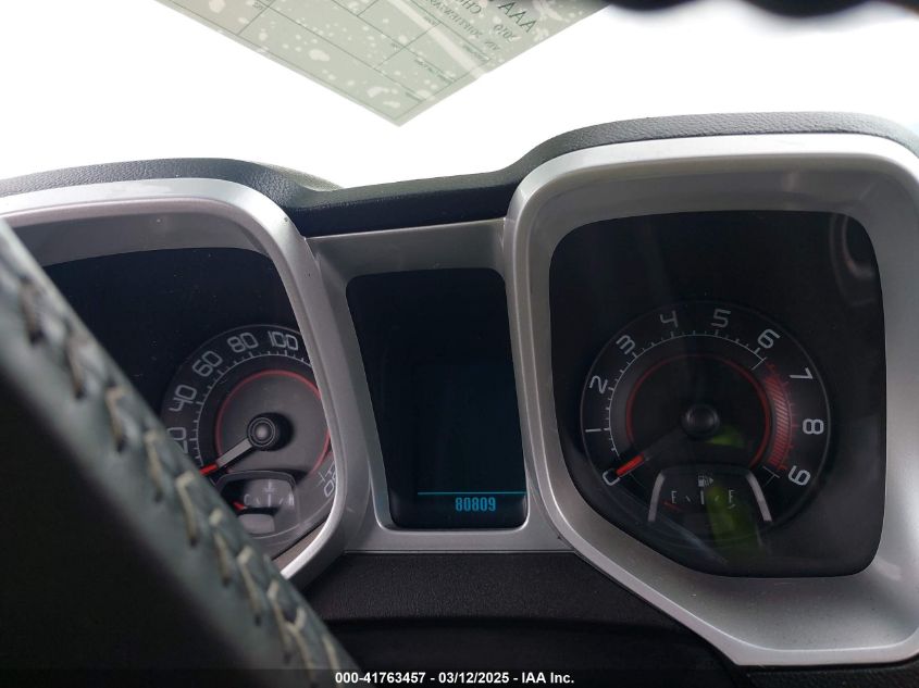 2010 Chevrolet Camaro 2Ss VIN: 2G1FT1EW7A9127493 Lot: 41763457