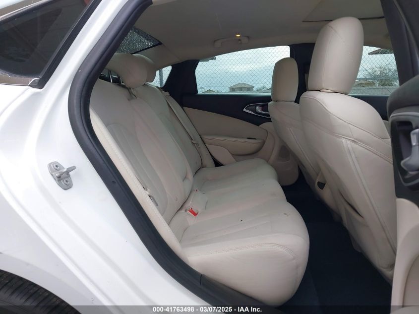 2016 Chrysler 200 Limited VIN: 1C3CCCABXGN156666 Lot: 41763498