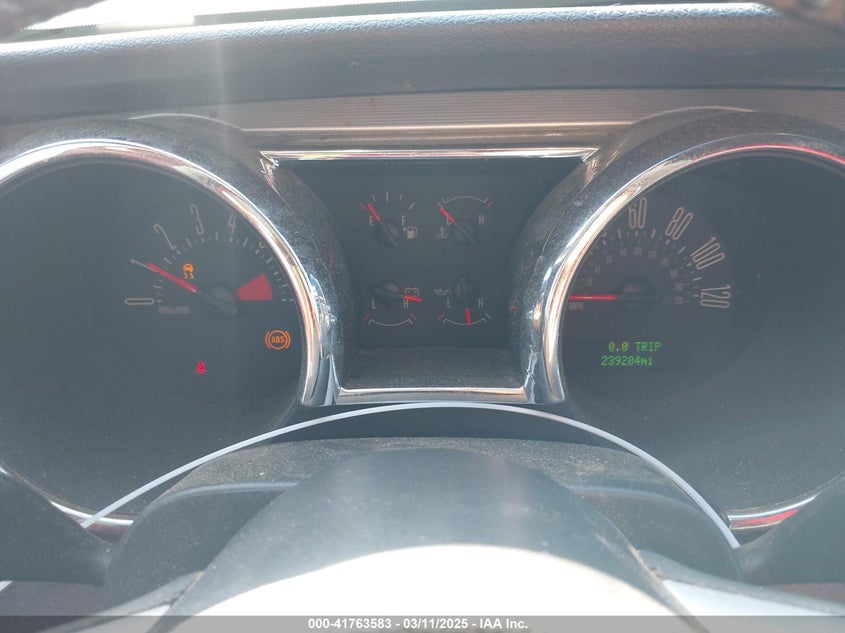 2006 FORD MUSTANG VIN: 1ZVHT84N365107471